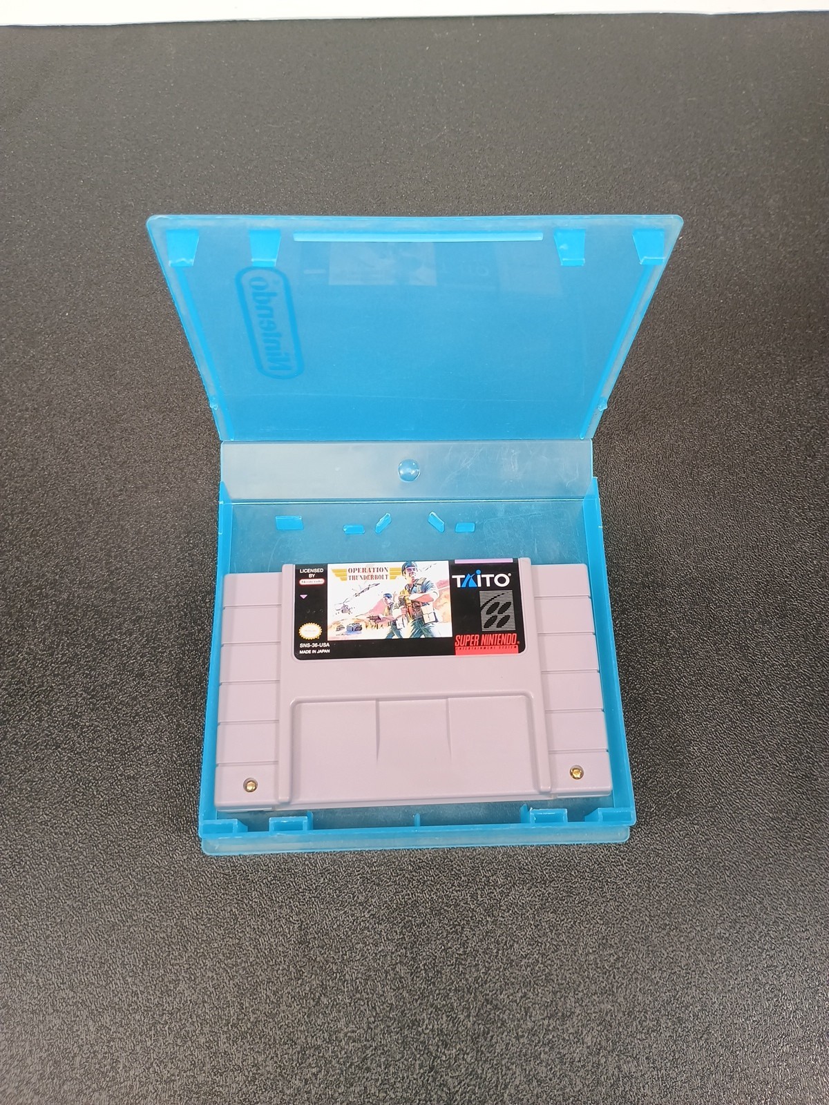Operation Thunderbolt (Super Nintendo, SNES, 1994) Cartridge Only