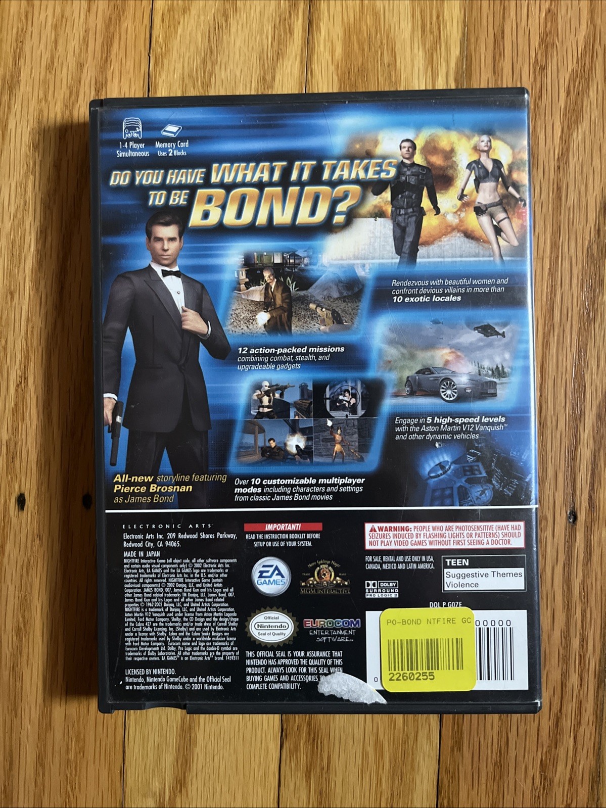 007 Nightfire Nintendo GameCube Complete CIB – Tested Working Fast Shipping!