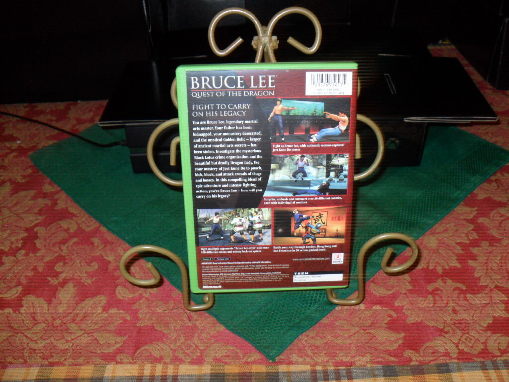 Bruce Lee: Quest of the Dragon (Microsoft Xbox, 2002) CIB Kung Fu