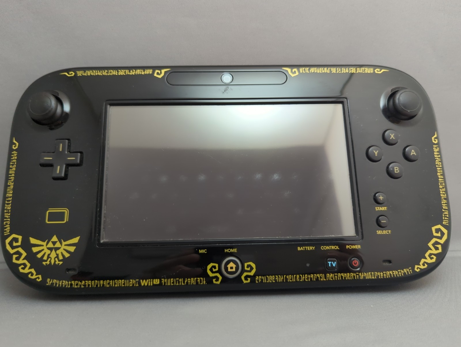 * Nintendo Wii U Gamepad Zelda Edition WUP-010 – Gamepad Only Tested
