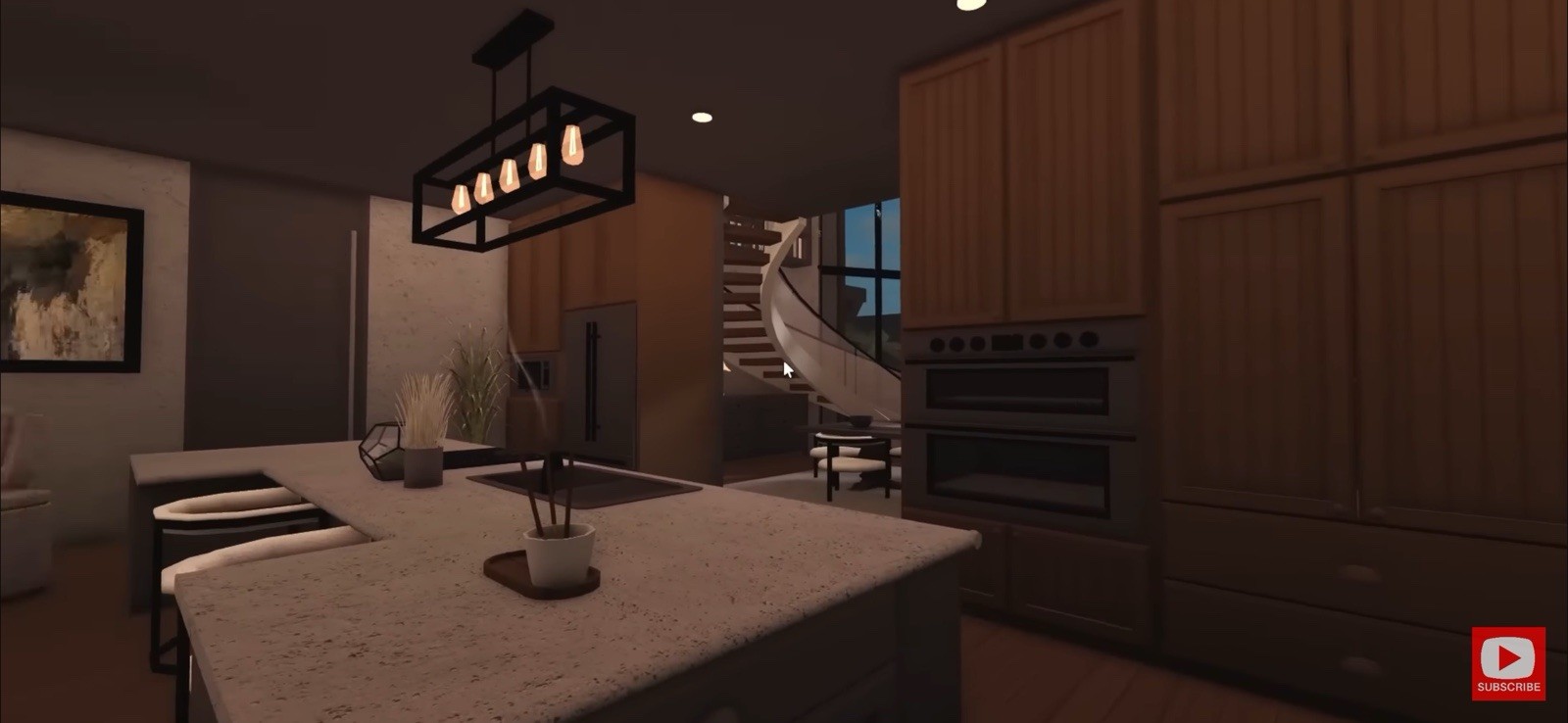MODERN SUMMER MANSION BLOXBURG.CHECK DESCRIP.FAST BUILDER FOR AFFORDABLE PRICE