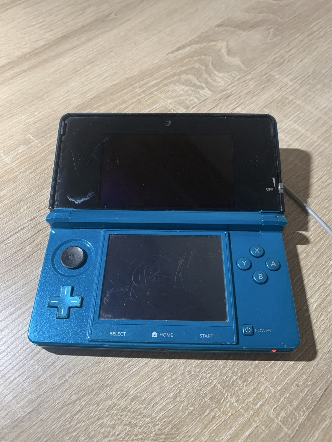 1813 Nintendo 3DS Aqua Blue Normal TESTED