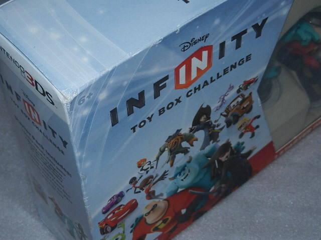 new no warranty Disney Infinity Toy Box Challenge Starter Pack nintendo 3DS 3 ds