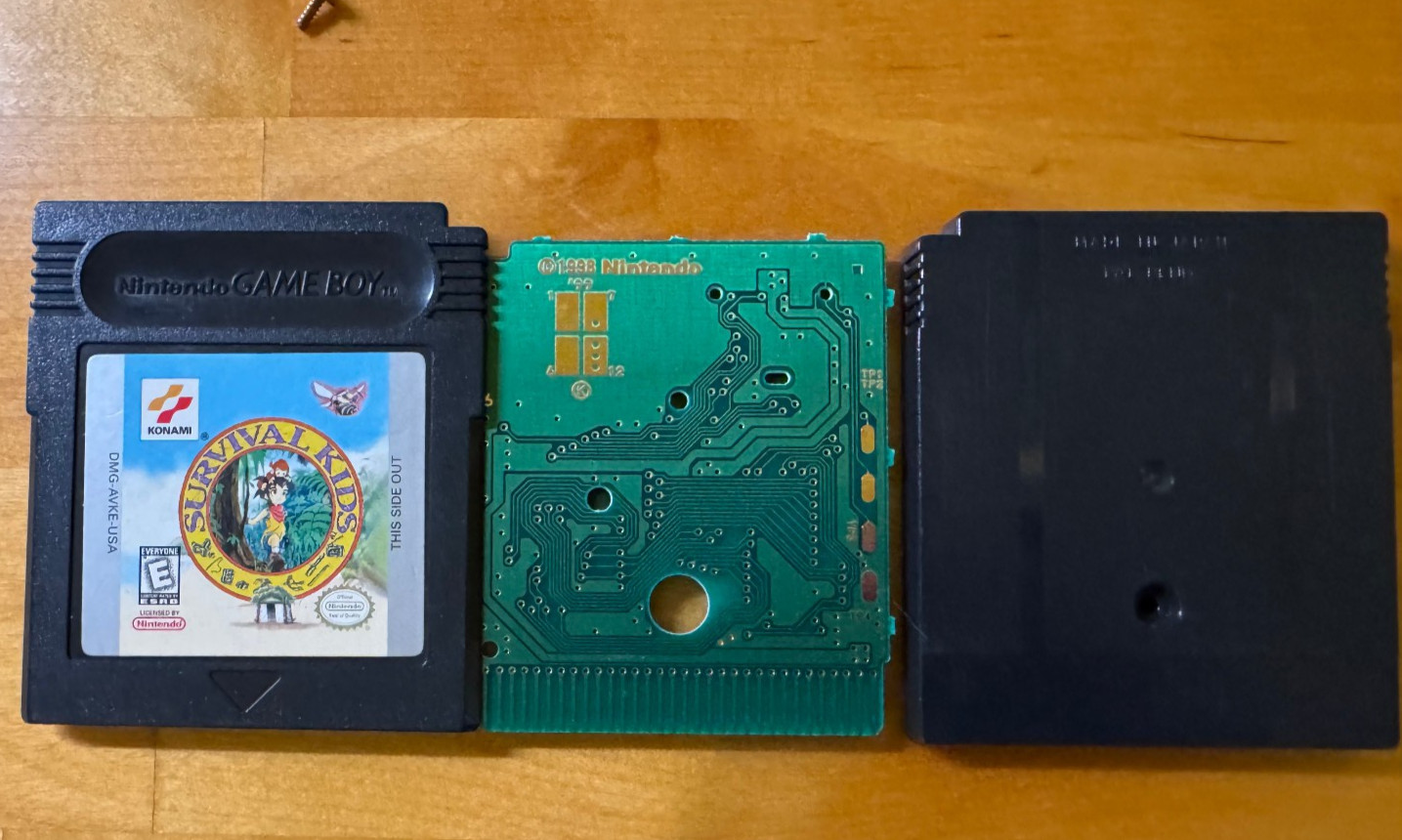 Survival Kids, Gameboy Color GBC, American Version AUTHENTIC GOOD BATTERY