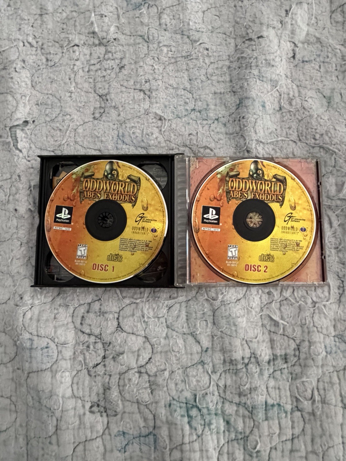 Oddworld Abes Exoddus (Sony PlayStation 1 PS1, 1998)