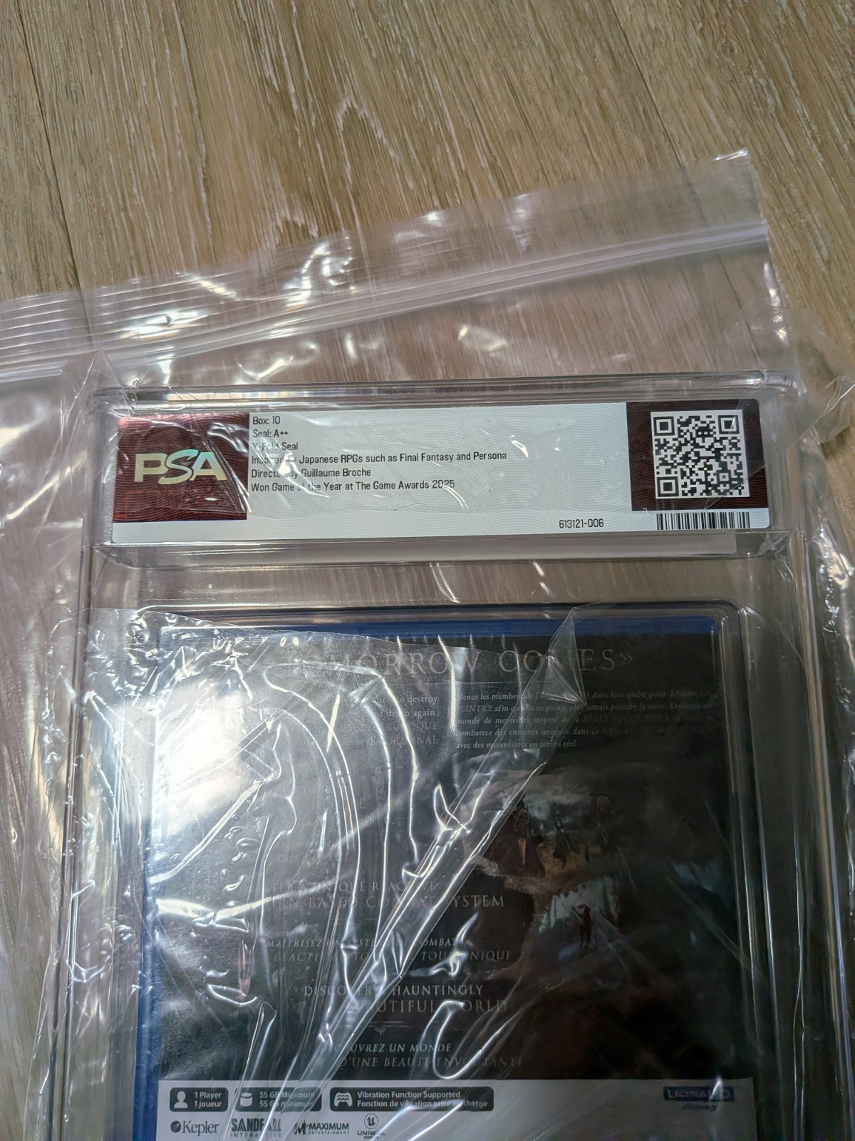 Clair Obscur: Expedition 33, Sony PlayStation 5, PS5, PSA Graded 10 A++