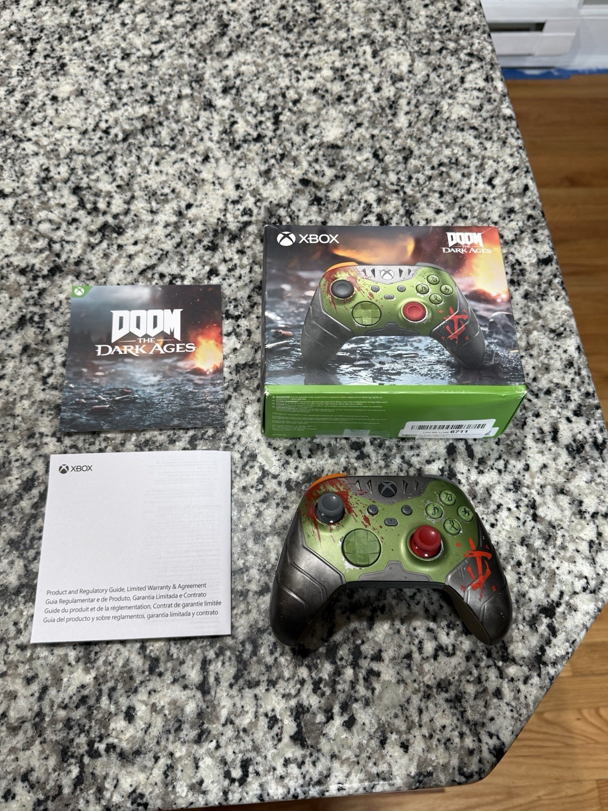 Microsoft Xbox Series X|S Wireless Controller Doom Dark Ages Special Edition