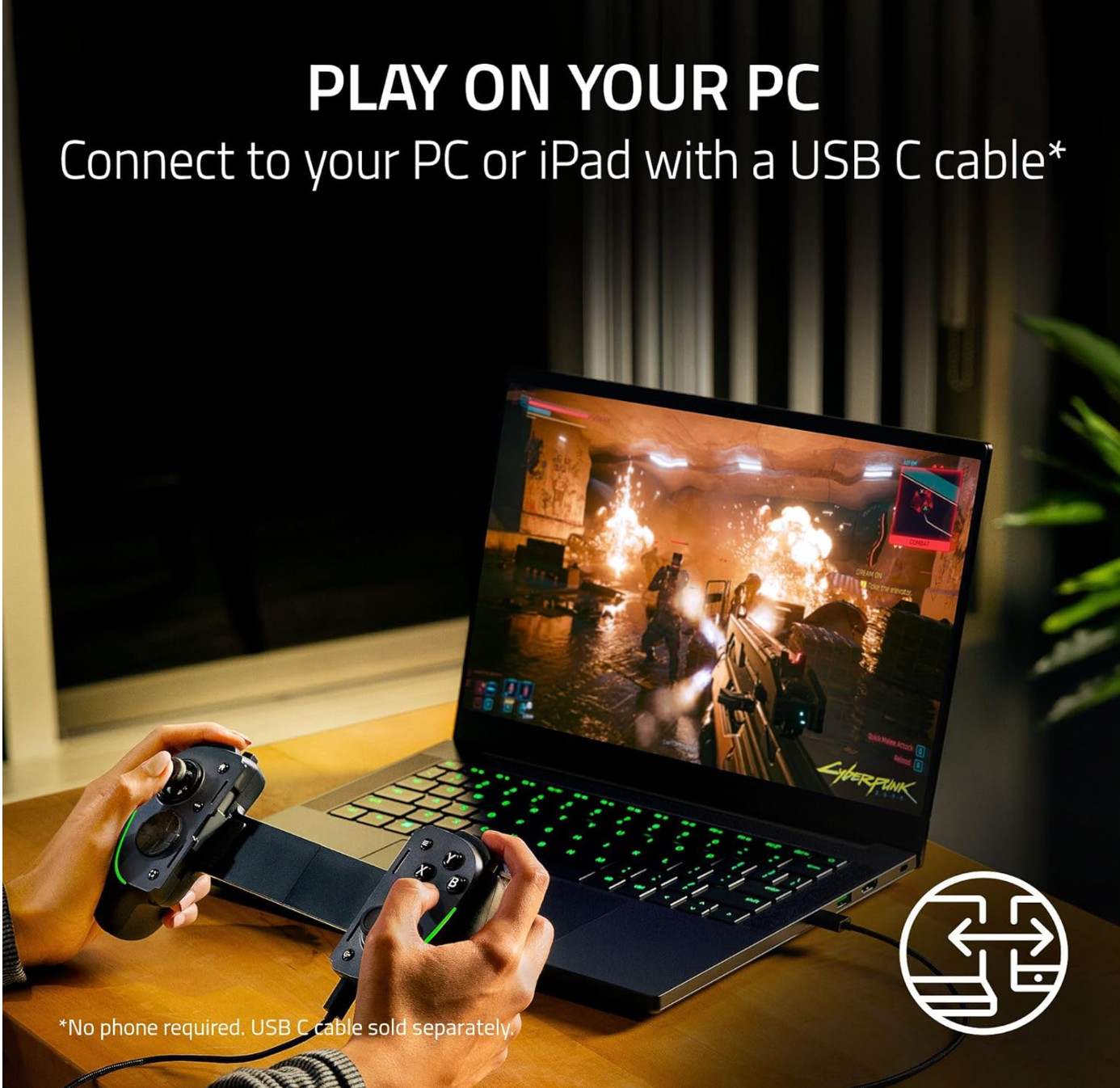Razer Kishi Ultra USB C Gaming Controller for Apple Android PC SEALED