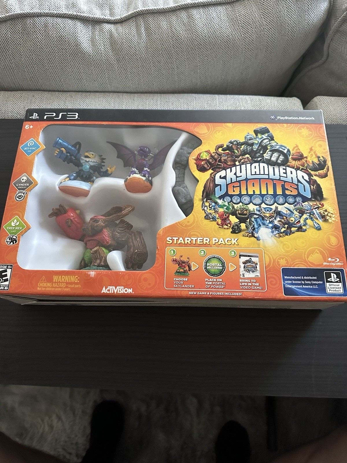 Activision Skylanders Giants PS3 Starter Pack w/ Jet-Vac, Cynder, Tree Rex