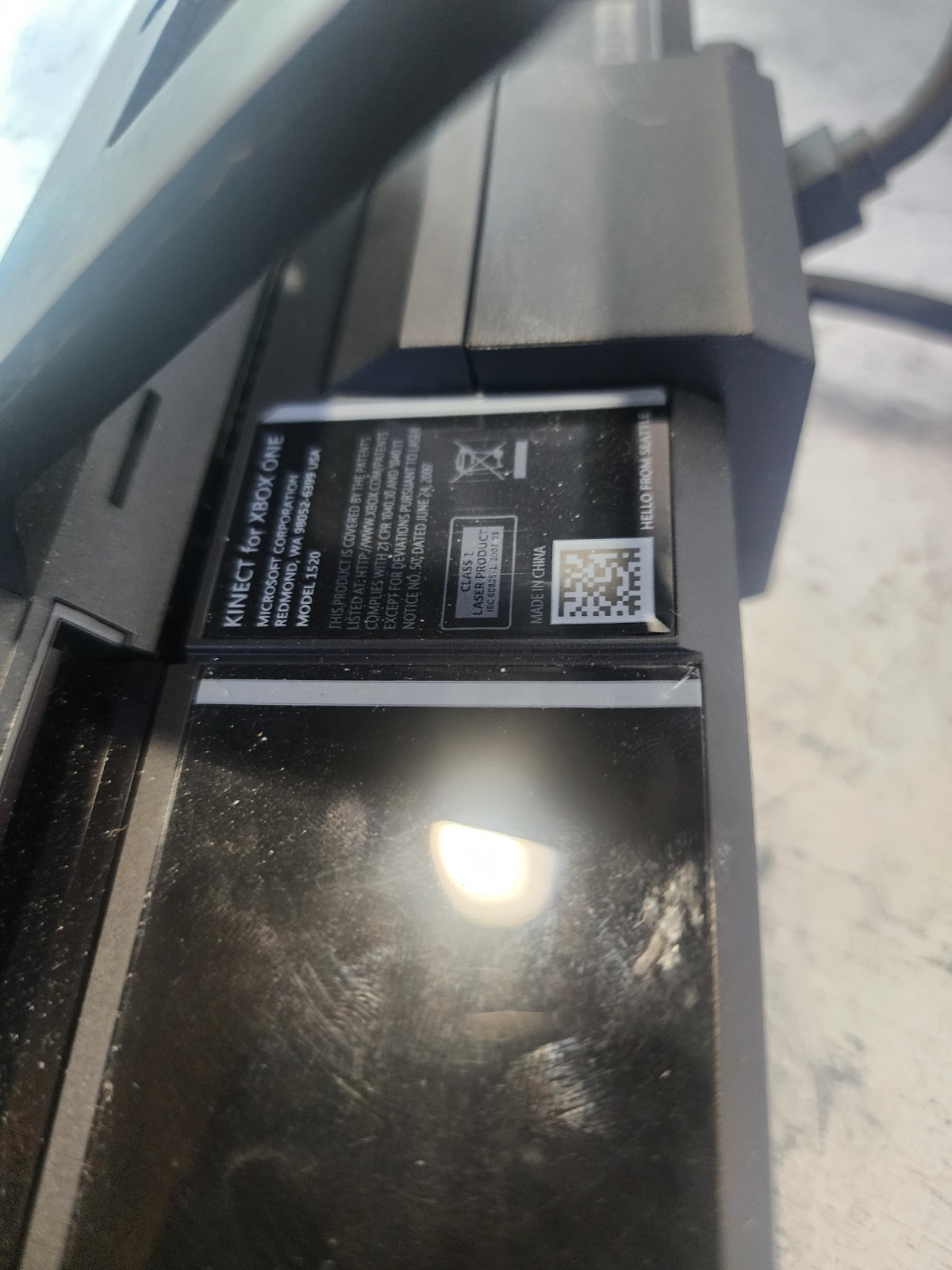 Microsoft Xbox One Kinect 1520 Motion Sensor Camera TESTED!