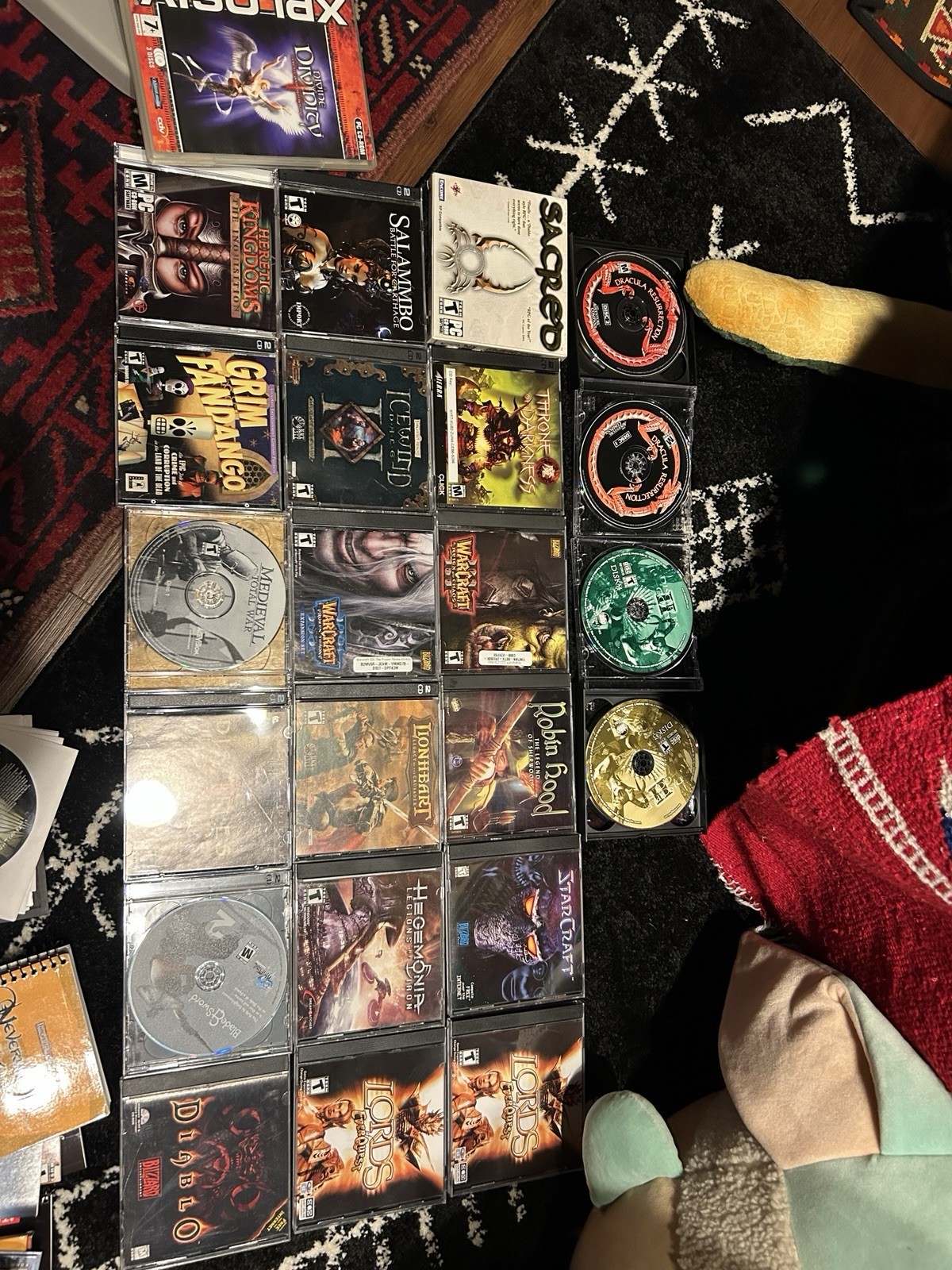 Massive Early/mid 2000s Mainly RPG PC Game Collection