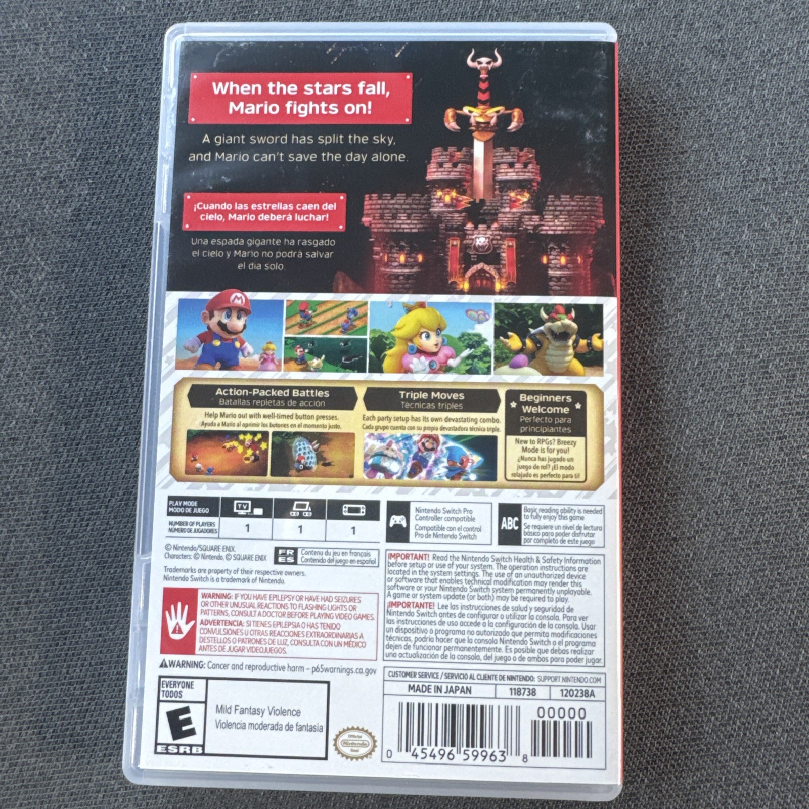 Super Mario Bros RPG – Nintendo Switch