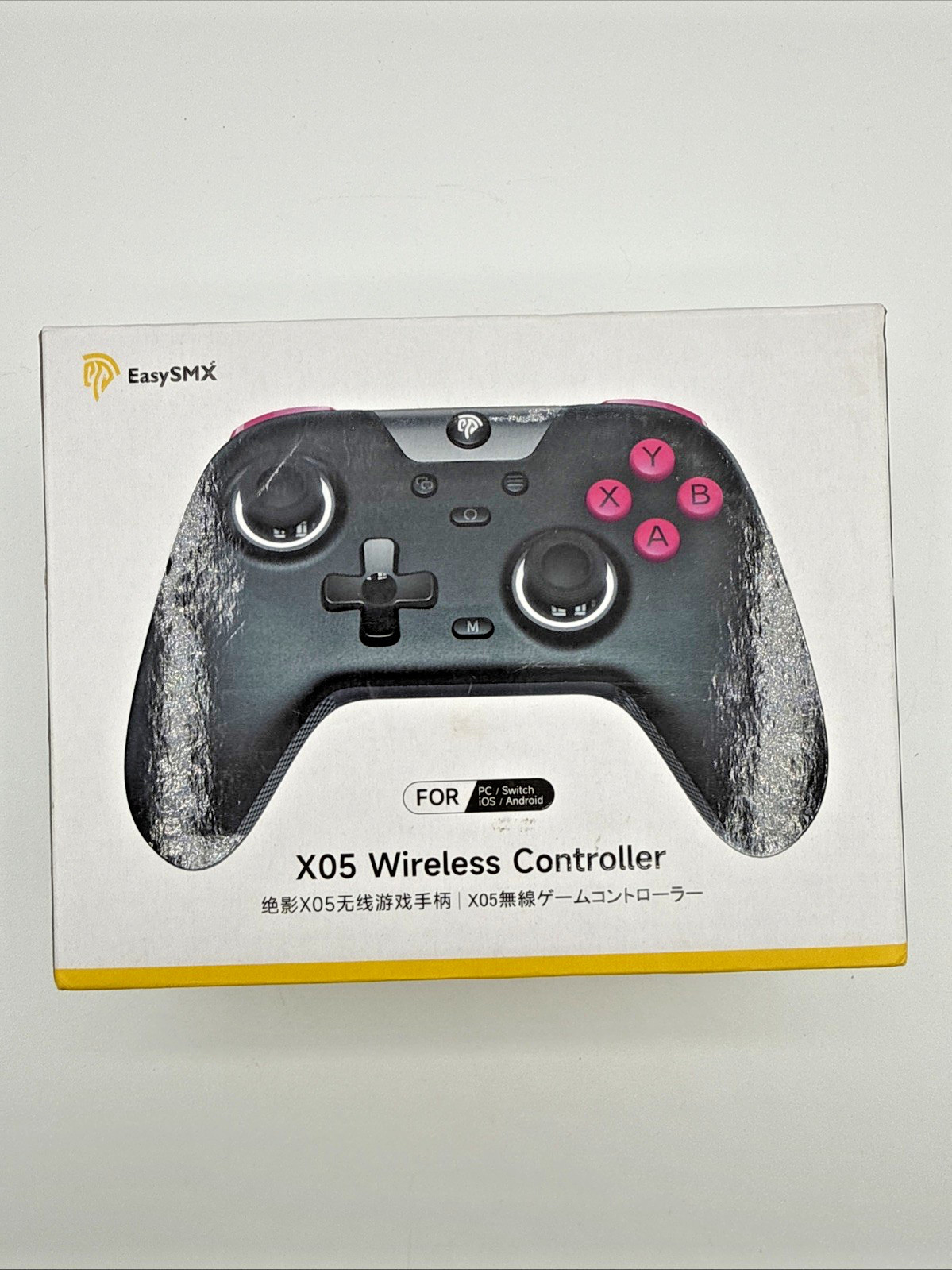 EasySMX X05 Wireless Controller Hall Effect RGB PC Switch iOS Android