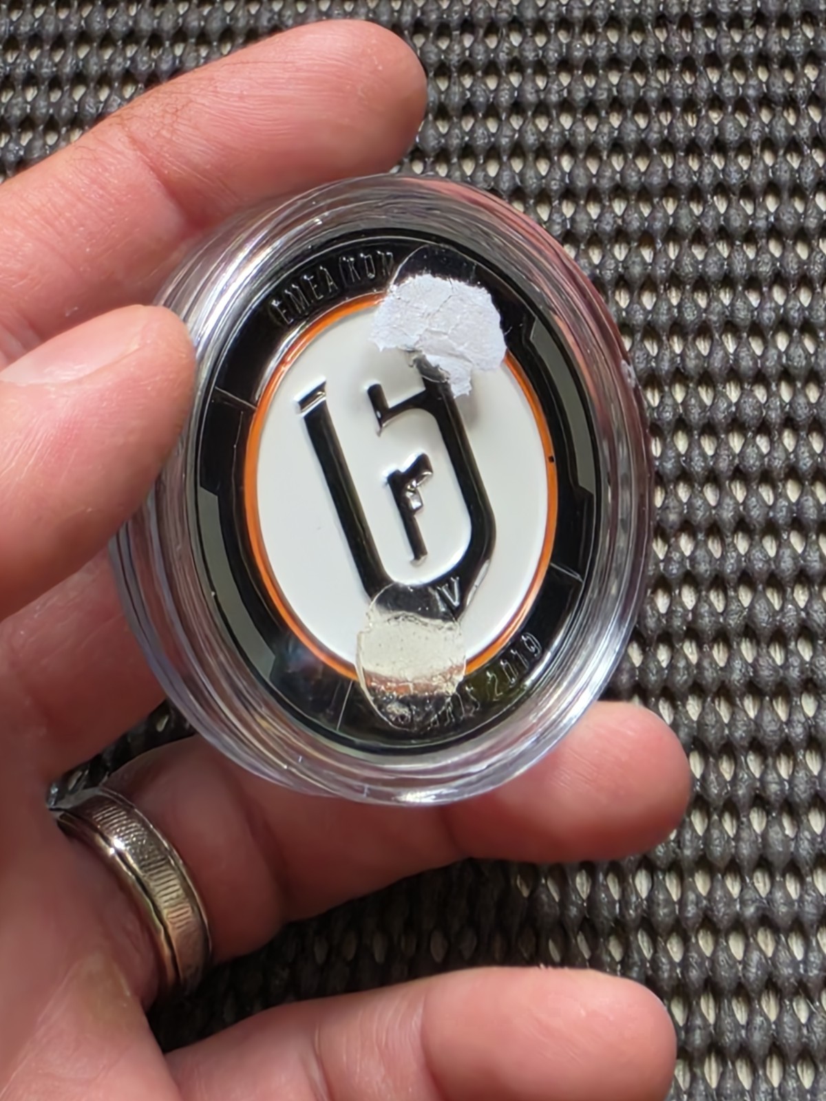 Ubisoft Rainbow Six Siege Paris 2019 Kick Off Meeting Challenge Coin Rare R6S