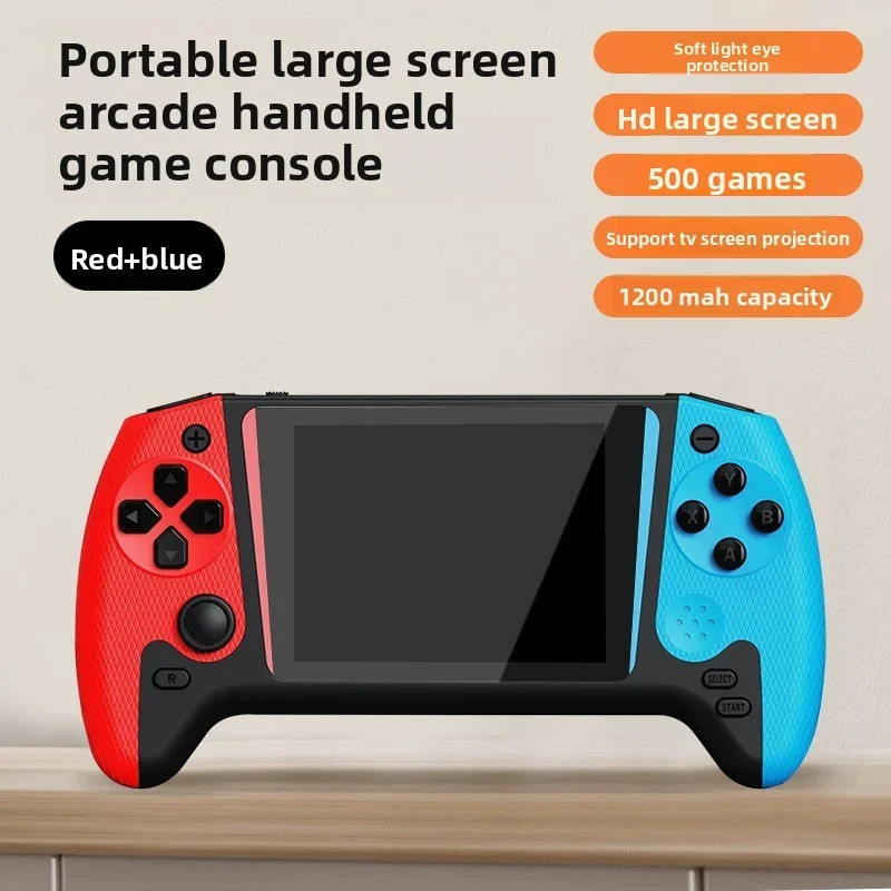 New 3000 Games X9 Handheld Video Game Console 5.5Inch Screen Retro Video Game Pl