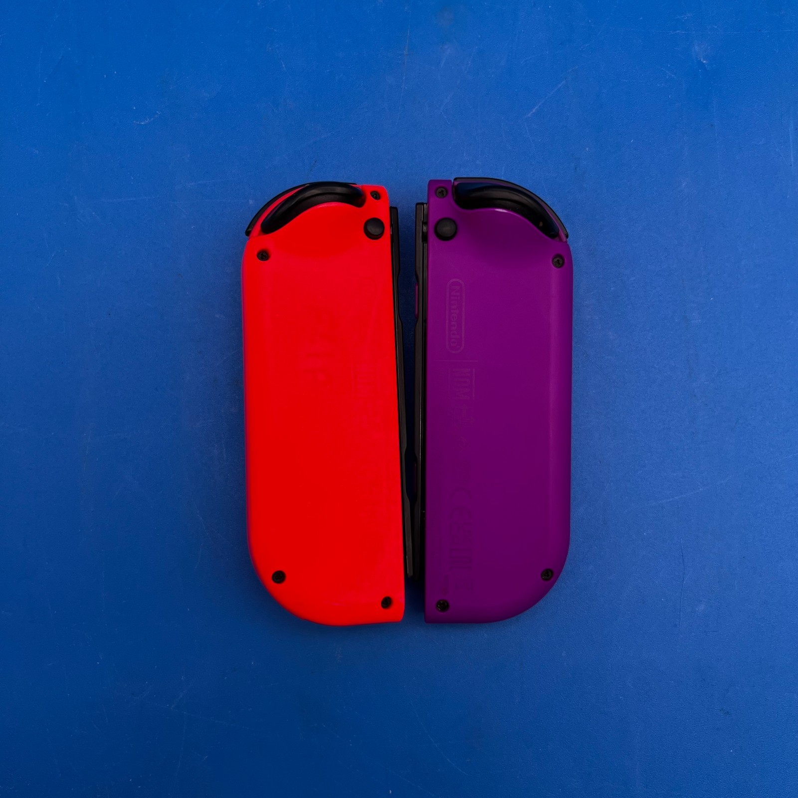 Nintendo Switch OLED Model HEG-001 Handheld Console – 64GB (Red/Purple Joy-Cons)