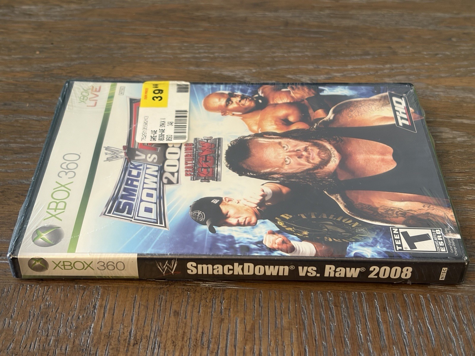 WWE Smackdown Vs. Raw 2008 (Xbox 360) Unopened See Notes!