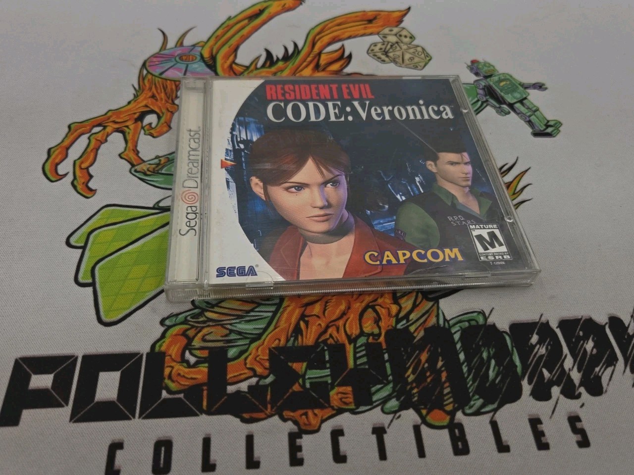 Resident Evil — CODE: Veronica (Sega Dreamcast, 2000) CIB W. Reg Card
