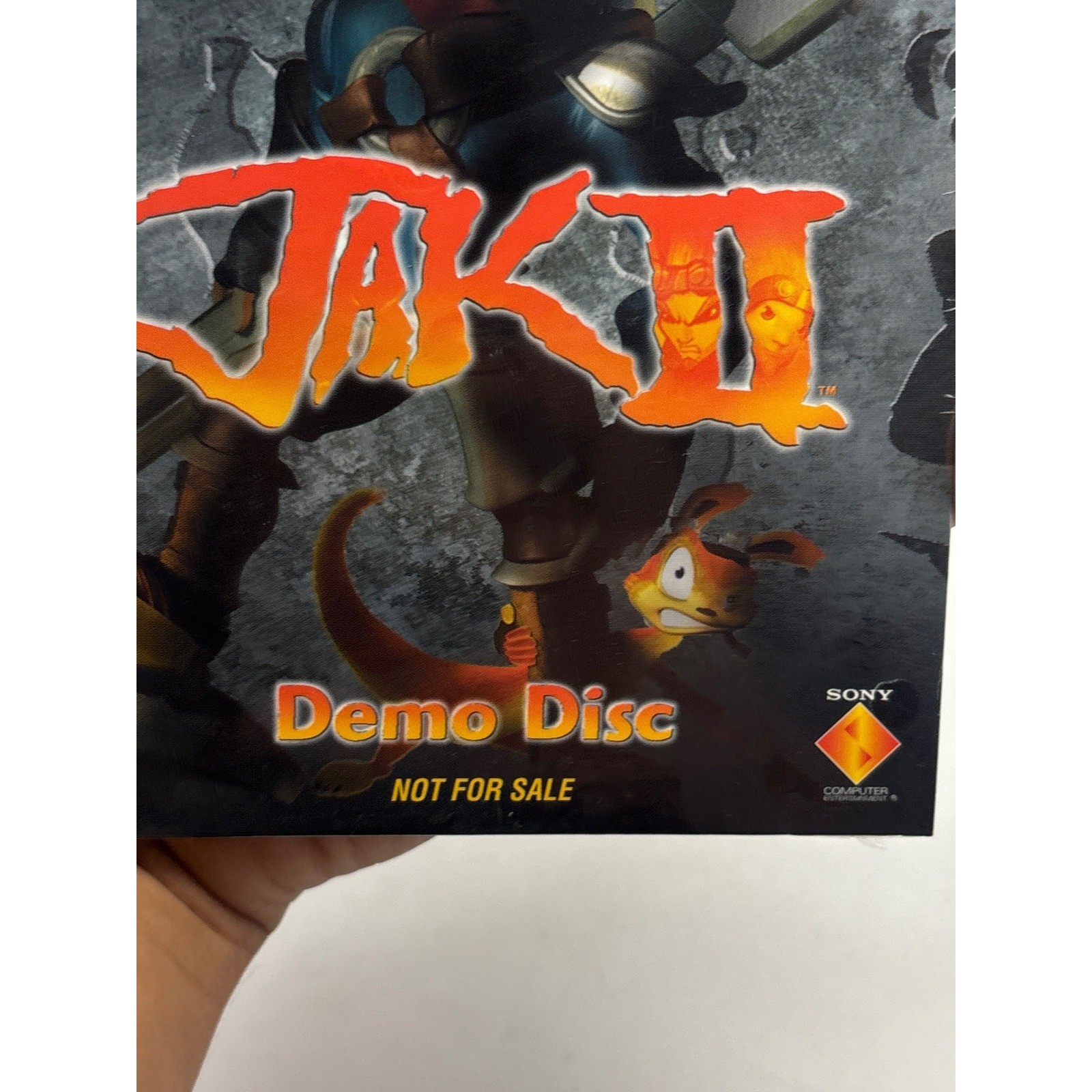 Jak II Demo Disc PlayStation 2 PS2 NTSC U/C SCUS-97273 Factory Sealed Promo