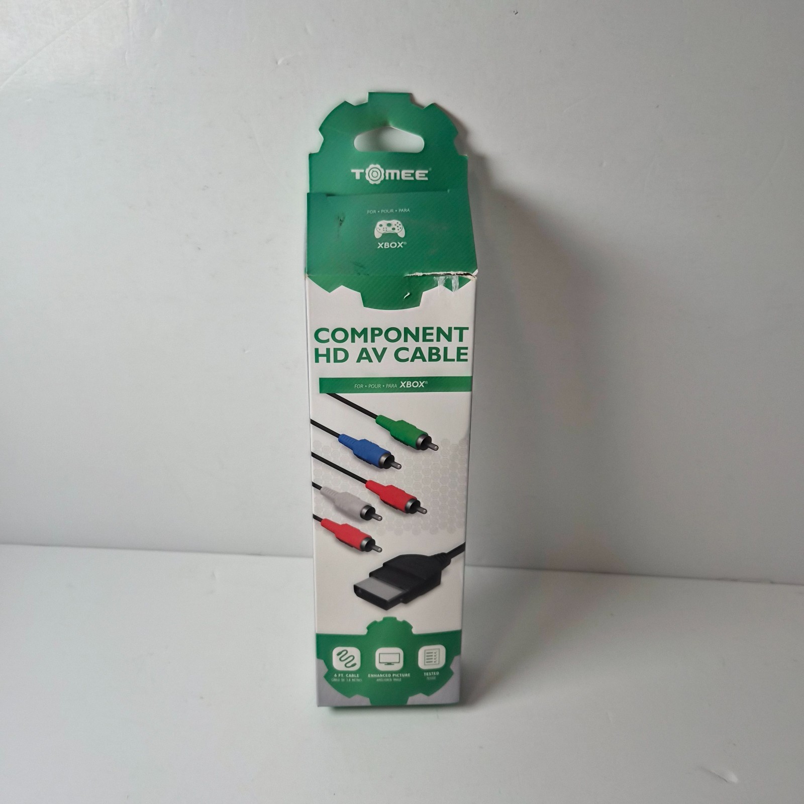 Tomee Original Xbox Component HD AV Cable Boxed Tested (CB)