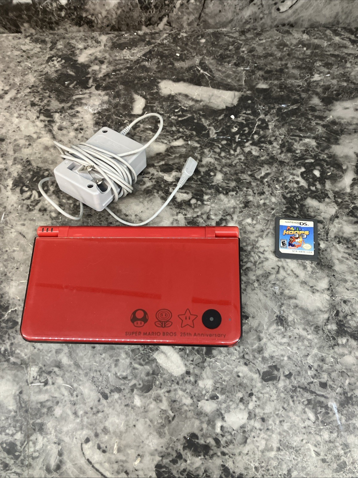 Guaranteed Work Nintendo DSi XL Super Mario Bros. 25th Anniversary W/ 1 Game
