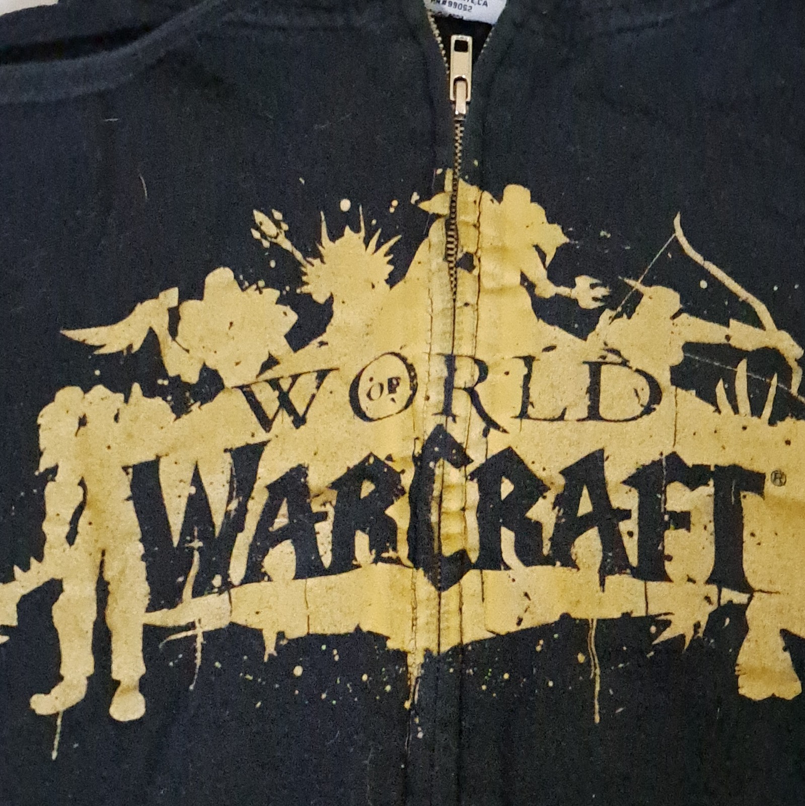 Blizzard Entertainment World of Warcraft (WoW) Hooded Zip-Up Hoodie