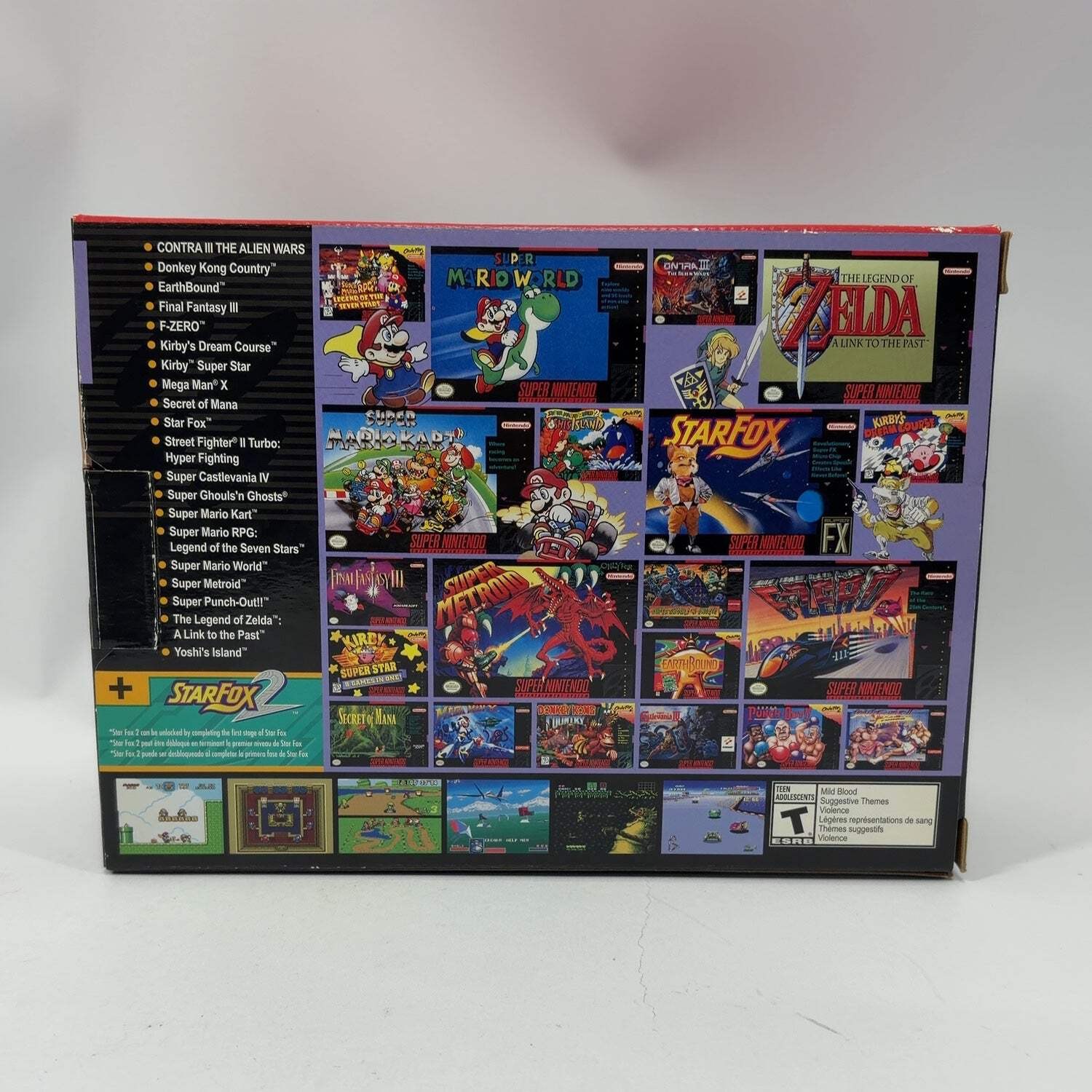 Nintendo SNES Classic Edition Console Gaming System CLV-201 Gray