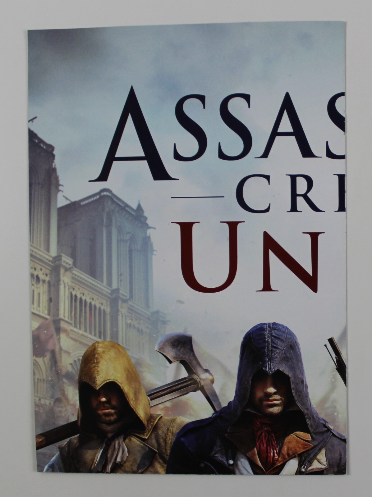 2014 ASSASSIN’S CREED UNITY Double-Sided Poster Spain 21″ x 15″ (53.5 x 38 cm.)