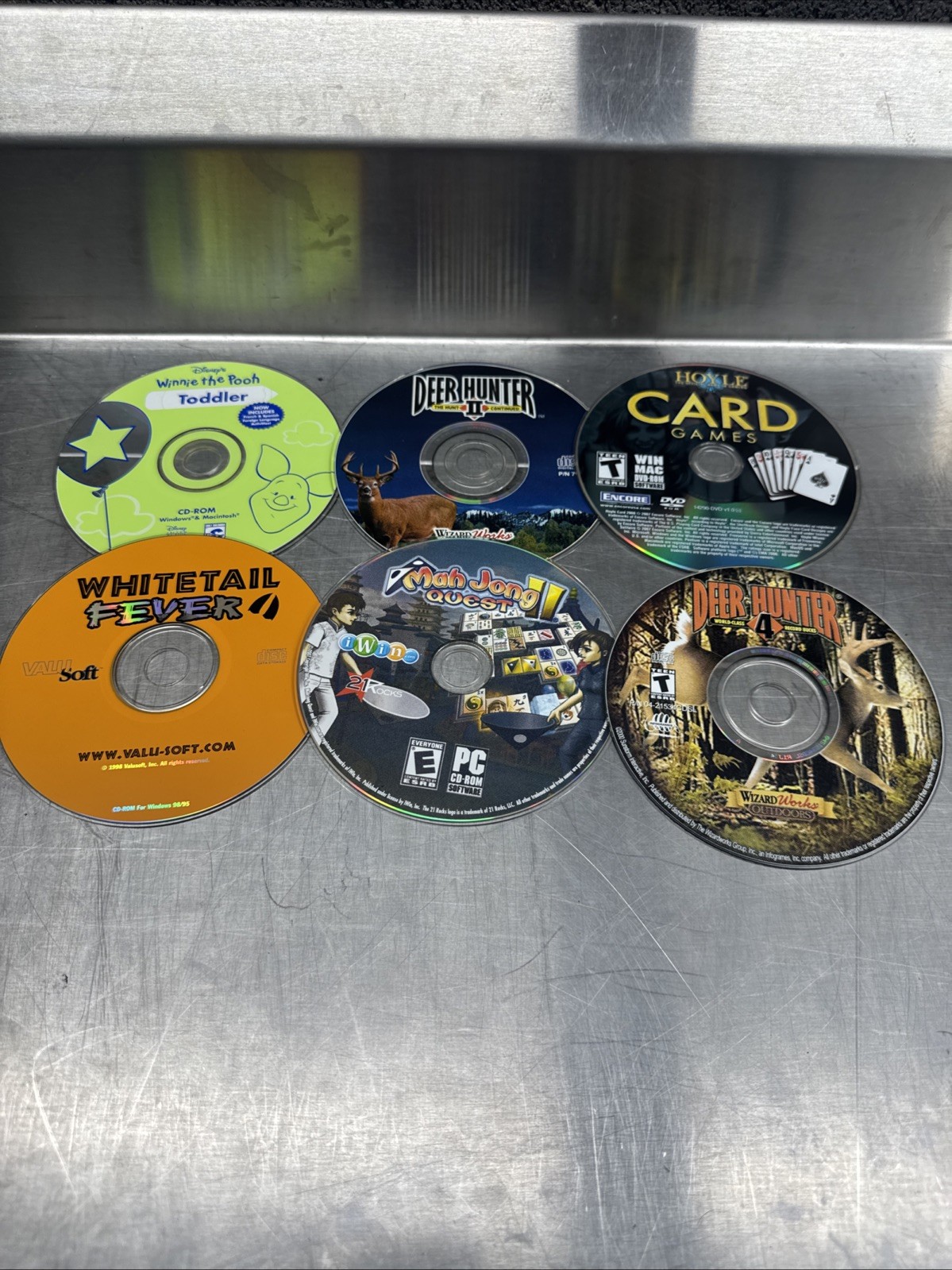 Assorted Lot Of 26 PC Games – No Boxes Clean Untested