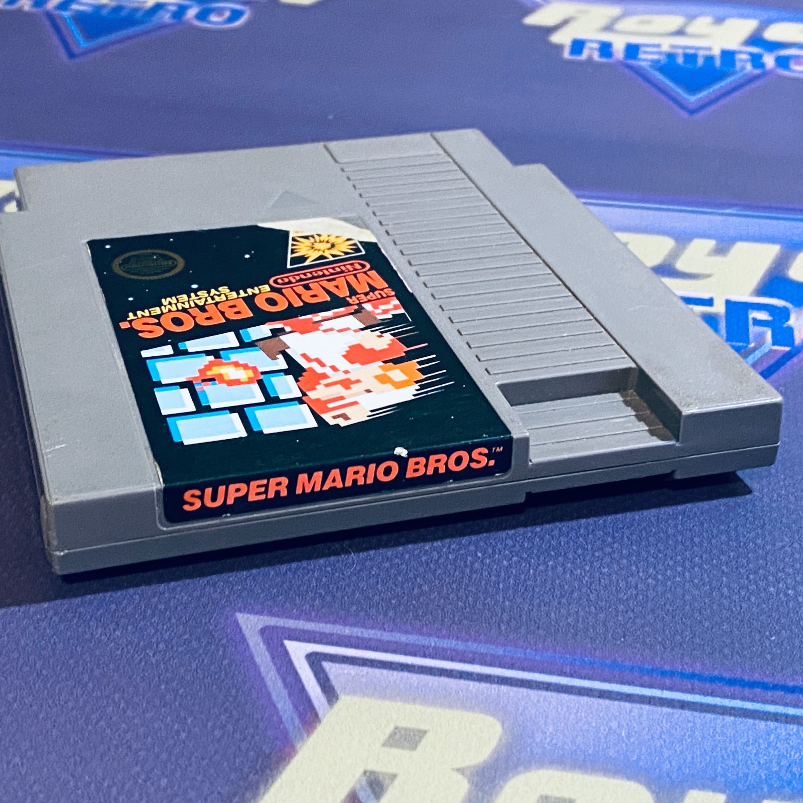 Super Mario Bros (Nintendo NES, 1985) CIB Complete In Box Oval NES 5-Screw REV-A