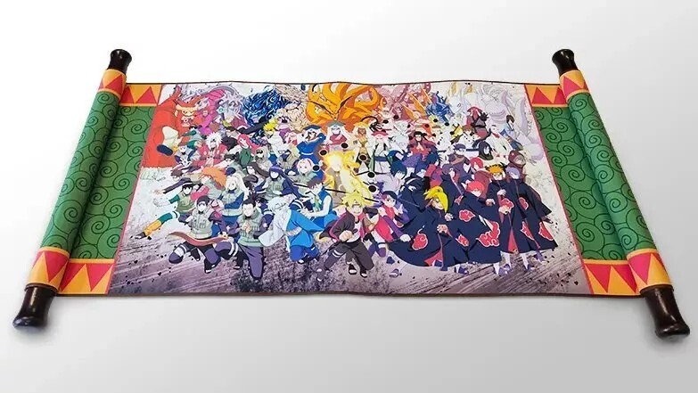 Naruto X Boruto Ultimate Ninja Storm Connections Collectible Art Scroll Gorgeous