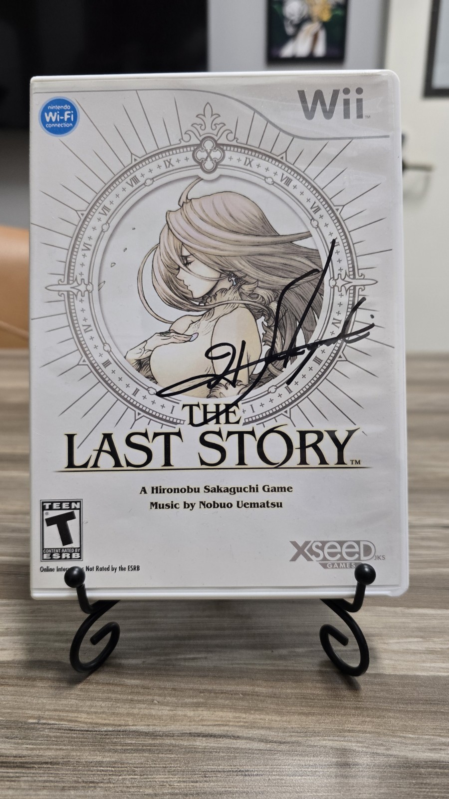 The Last Story (Nintendo Wii, 2012) CIB – Insert Signed By Hironobu Sakaguchi