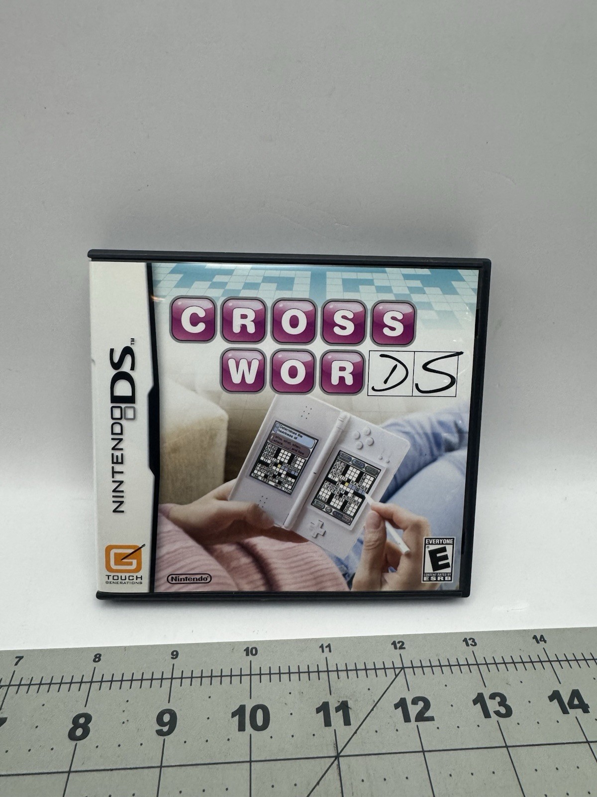 Crosswords DS (Nintendo DS, 2008) 1,000+ Easy & Fun Puzzles Game