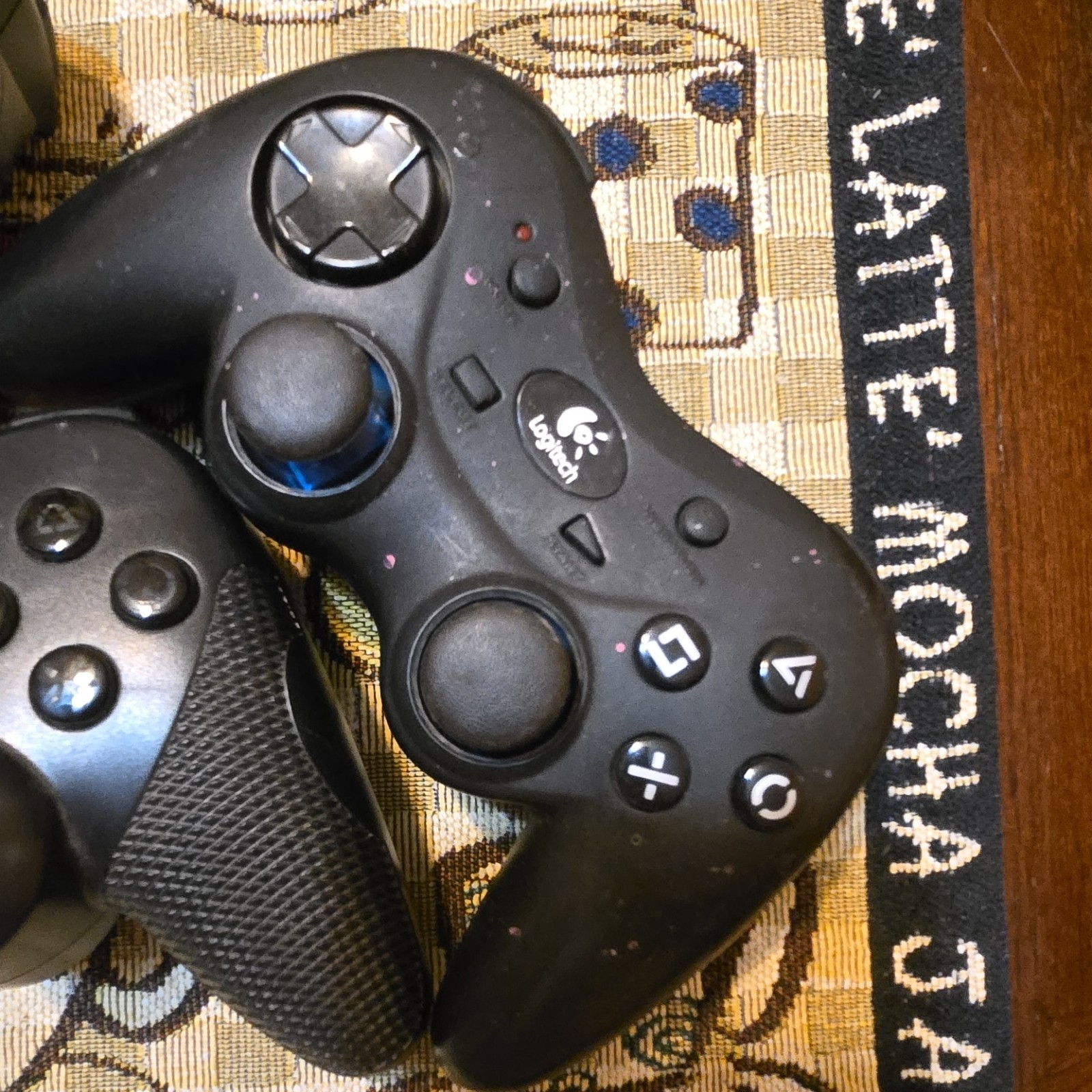 PlayStation PS2 PS3 Controller Lot Logitech Wireless 3rd Party Untested