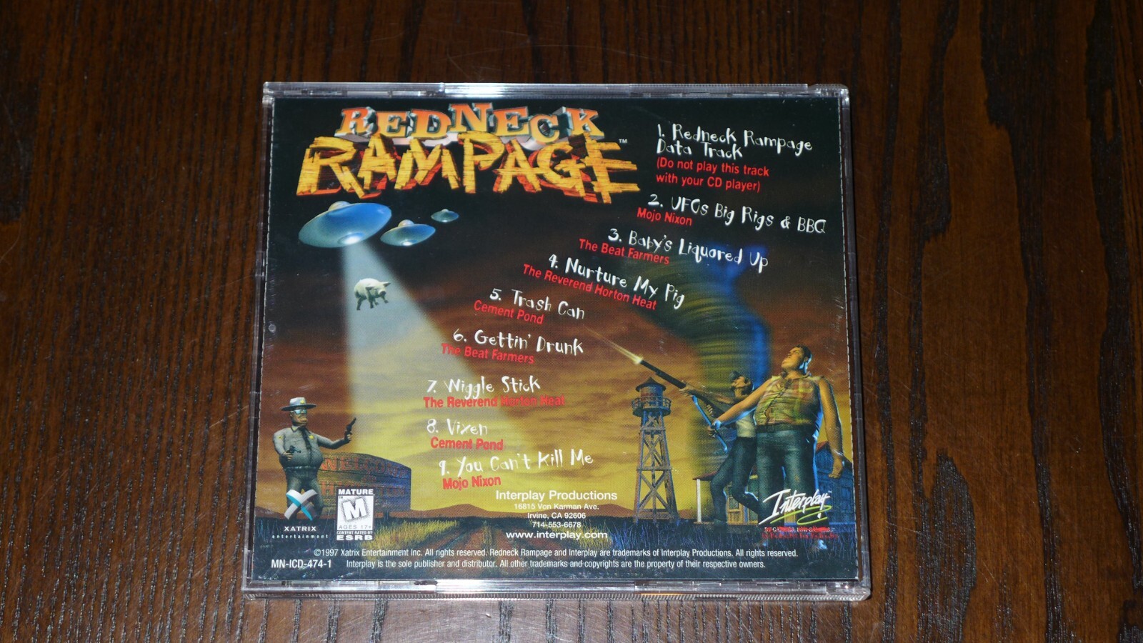 Redneck Rampage – PC CD-ROM 1997 – Interplay Productions Xatrix Entertainment