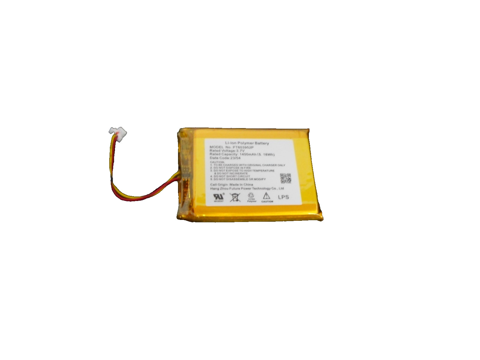 Replacement Battery 3.7V 1400mAh Turtle Beach Stealth 700 Gen 2/Max FT603952P