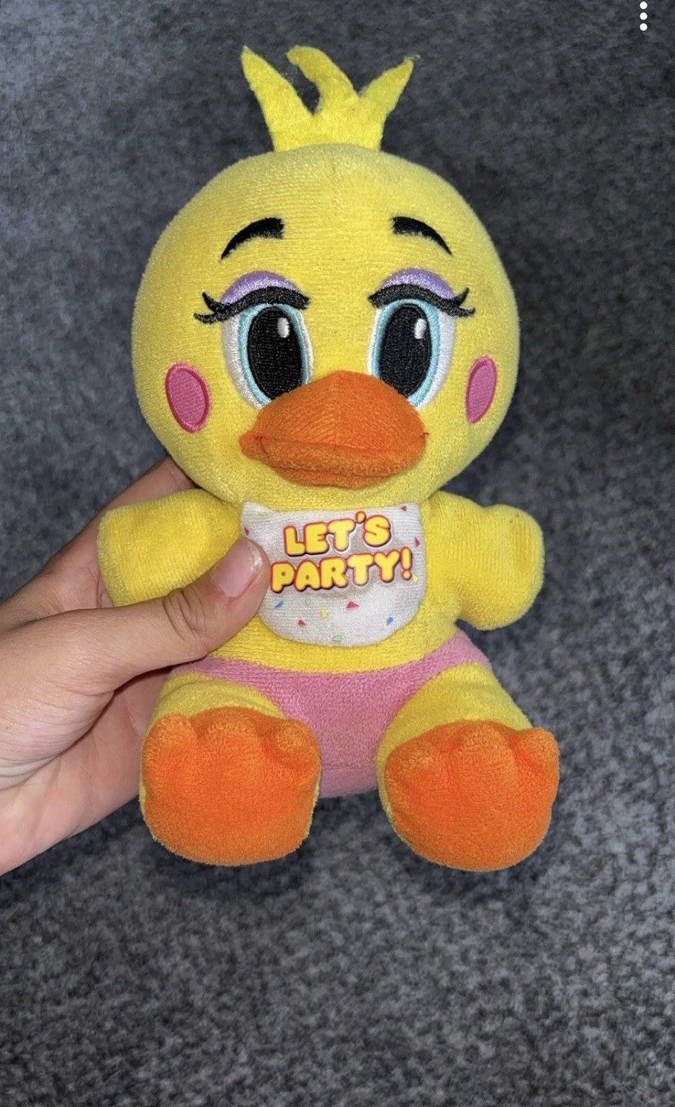 RARE Funko Five Nights at Freddy’s Chica Plush Doll “Let’s Party!” 2016