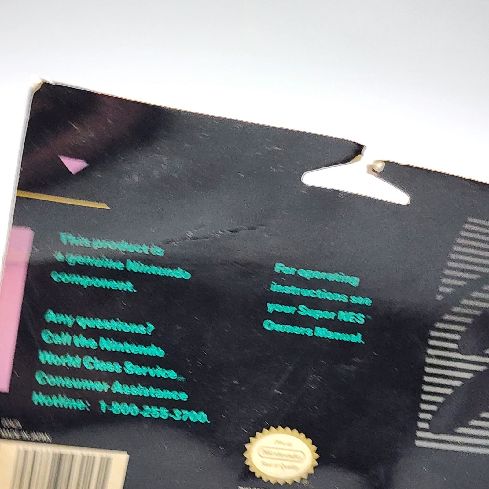 OEM Super Nintendo SNES SVHS TV A/V Cable NIP -Factory Sealed- N64/Gamecube NEW