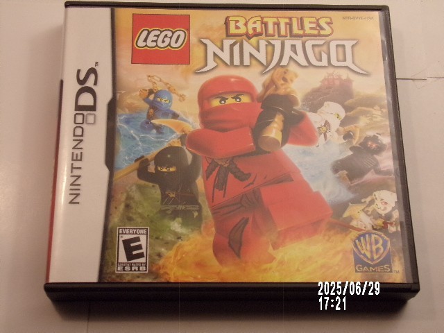 Lego Battles Ninjago (Nintendo DS) Case Only / No Game / Authentic USA Version