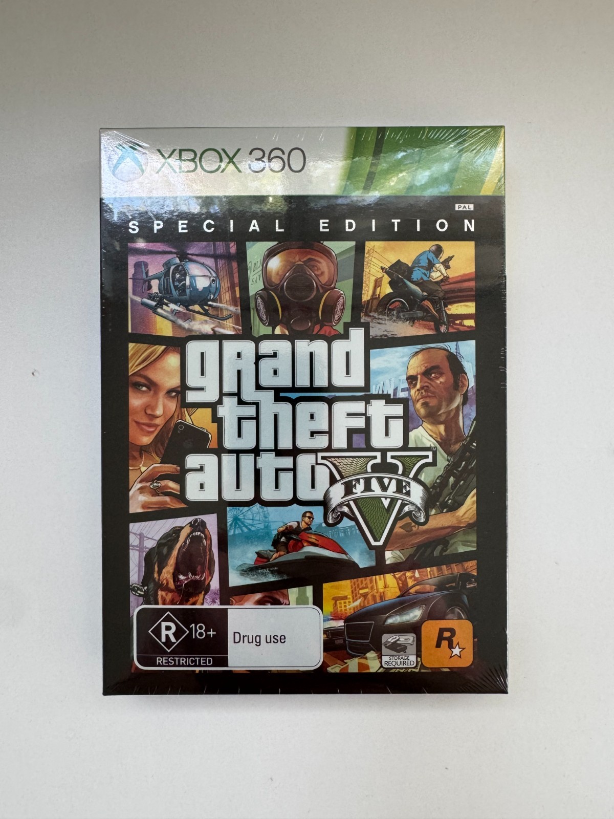 Grand Theft Auto V GTA 5 Special Edition Xbox 360 PAL Sealed AUS R18+