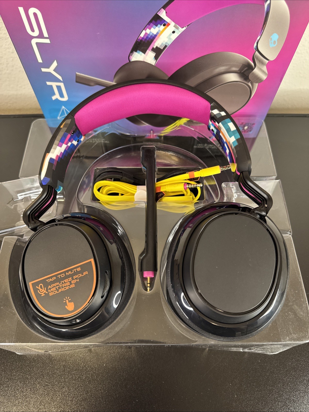 Skullcandy SLYR Lightweight Multi Platform Gaming Headset With Boom Mic New