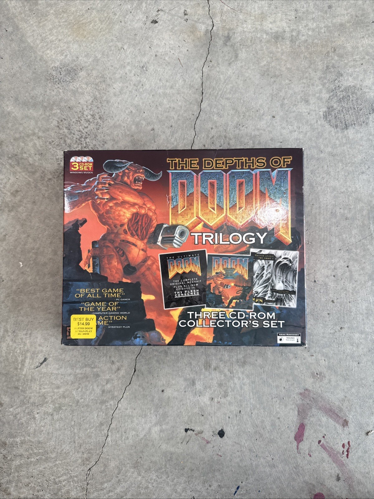 The Depths Of Doom Trilogy – Ultimate Doom, Doom II, Master Levels For Doom