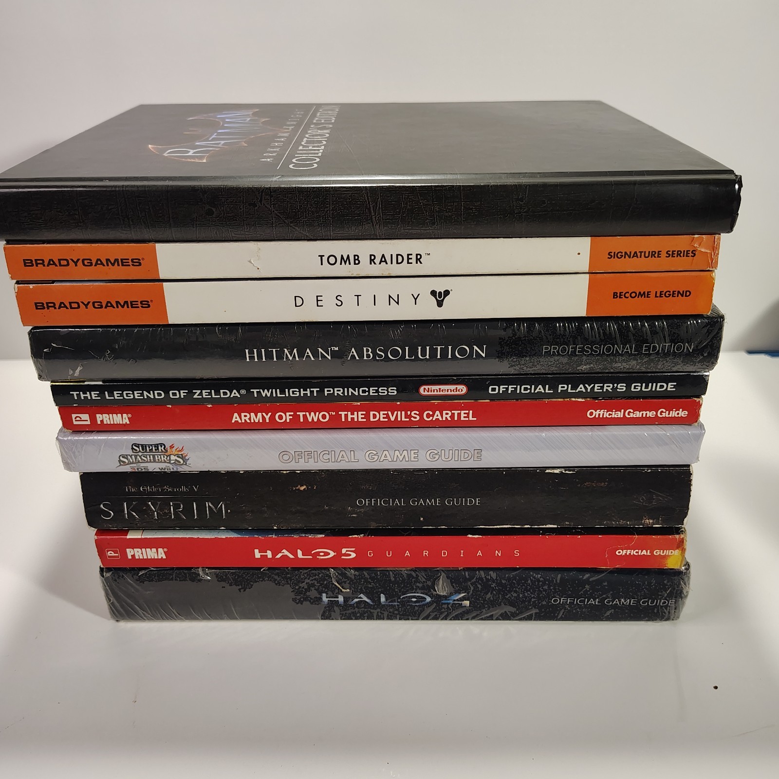 Official Strategy Guide Book Lot Collector’s Editions Some Sealed