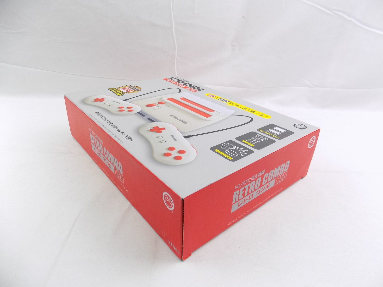 Boxed Retro Combo FC / SFC Red Console Bundle