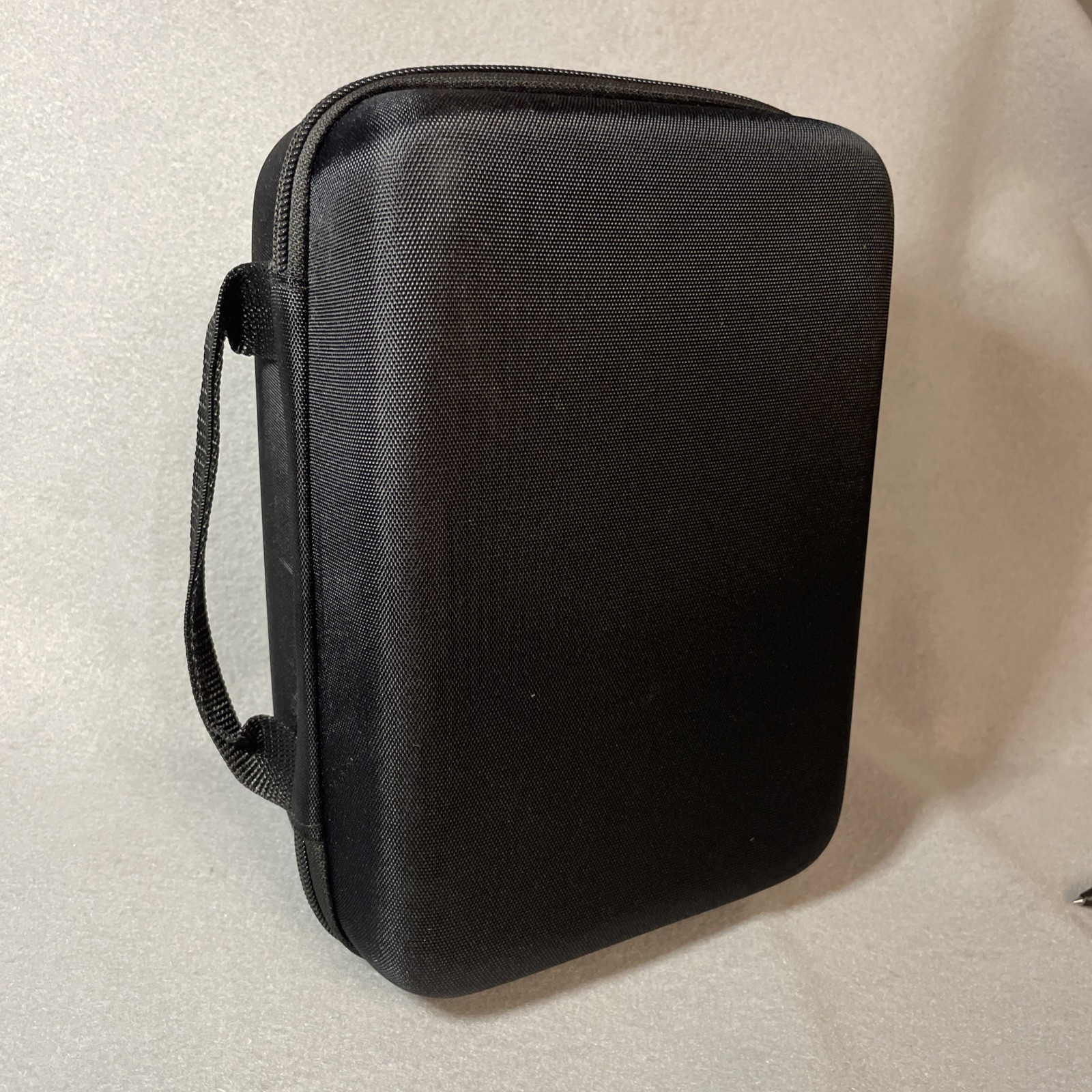 Gaming Device Multi Use Carrying Case Black Hard Shell Travel Zipper Case