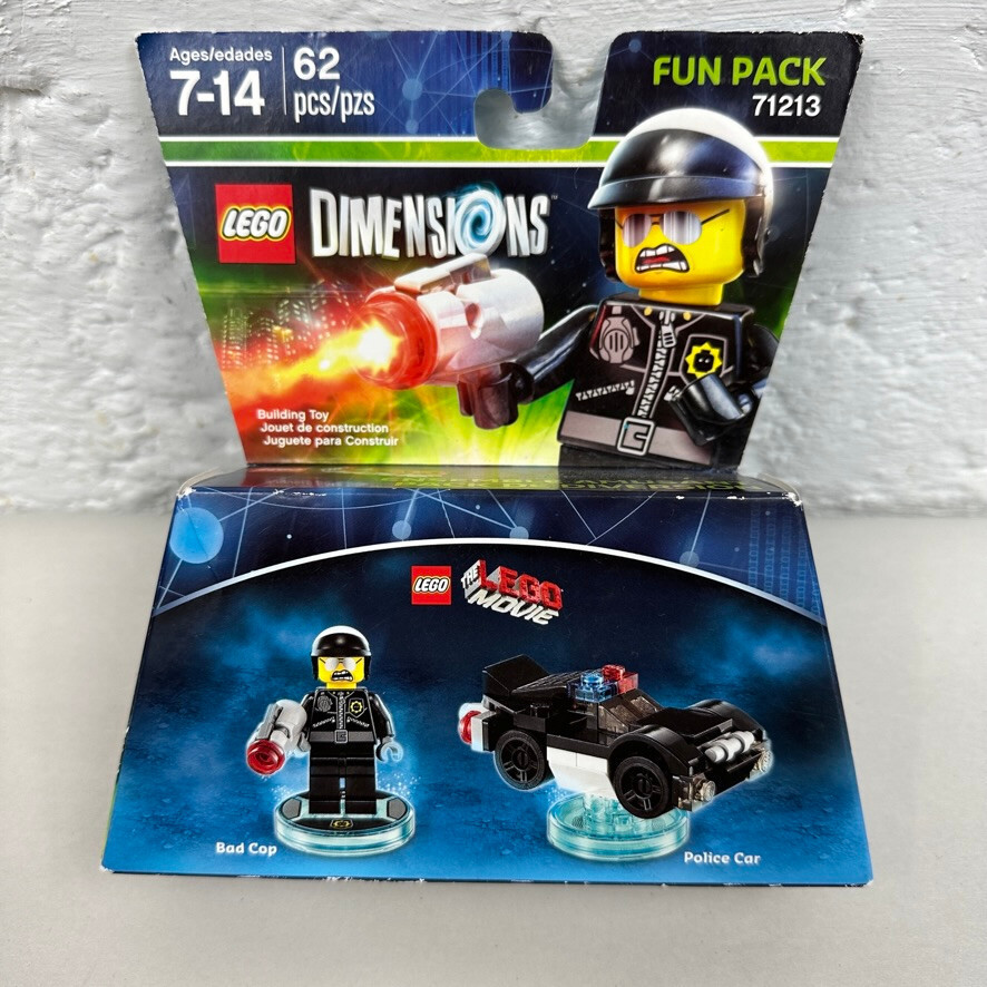 New Lego Dimensions Fun Pack, SEALED AND NEW IN BOX!! Bad Cop 71213