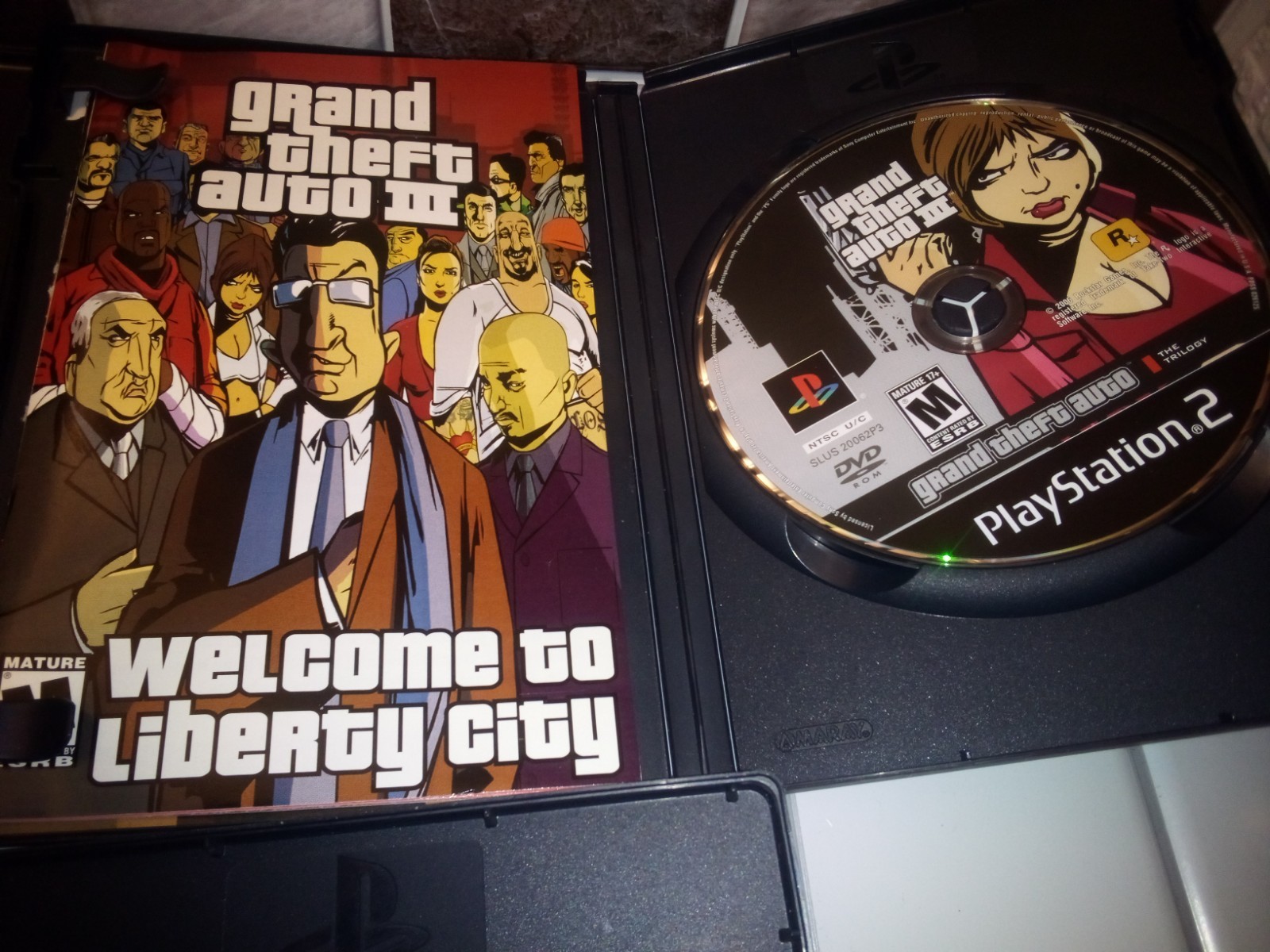 Lot 3 Grand Theft Auto III 3, Vice City & San Andreas PS2 PlayStation 2 Tested