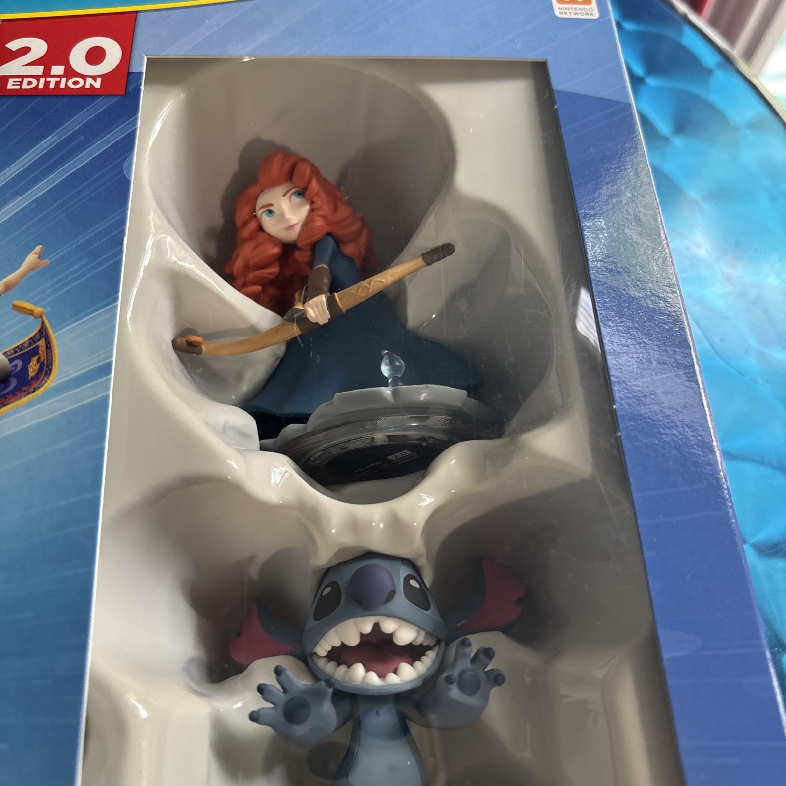 Disney Infinity 2.0 Wii U Toy Box Starter Pack NEW SEALED Merida Stitch WiiU