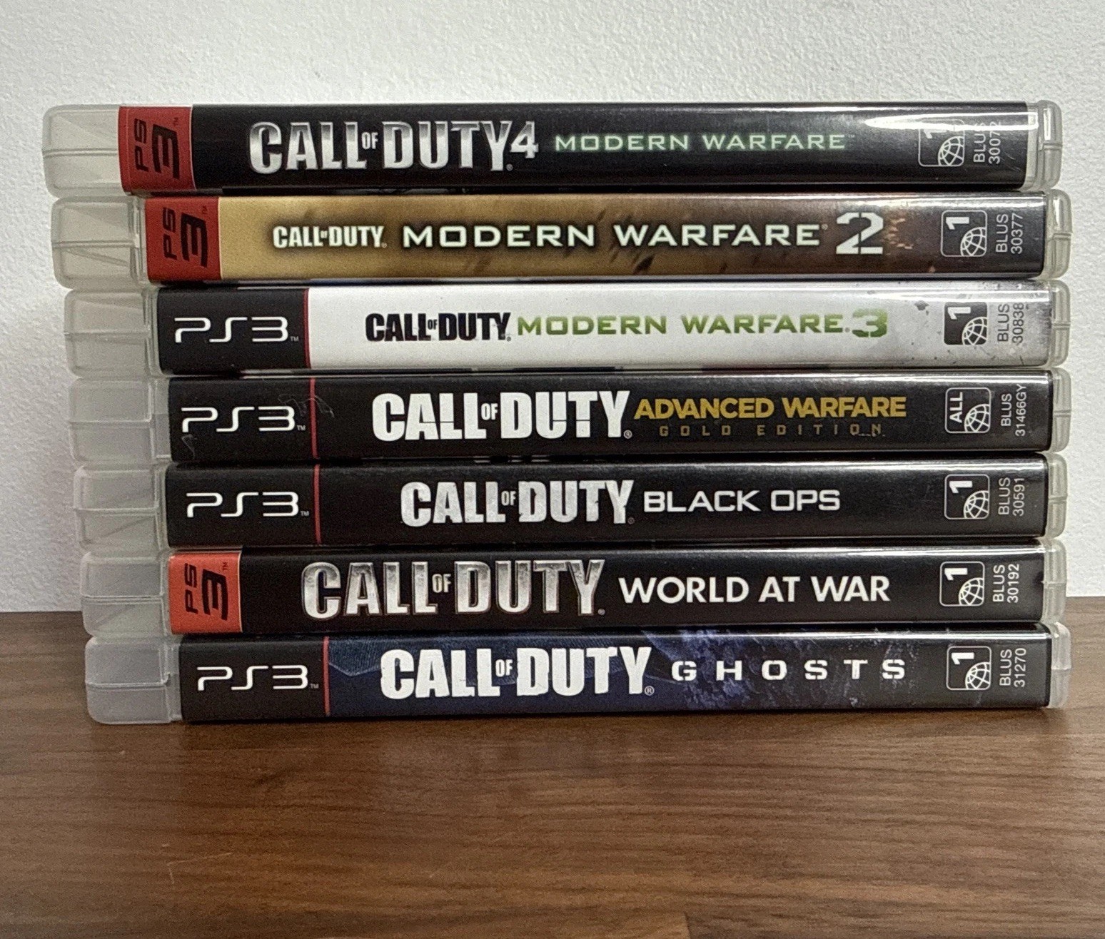 BUNDLE Call of Duty PlayStation 3 PS3 7 Game LOT All Tested