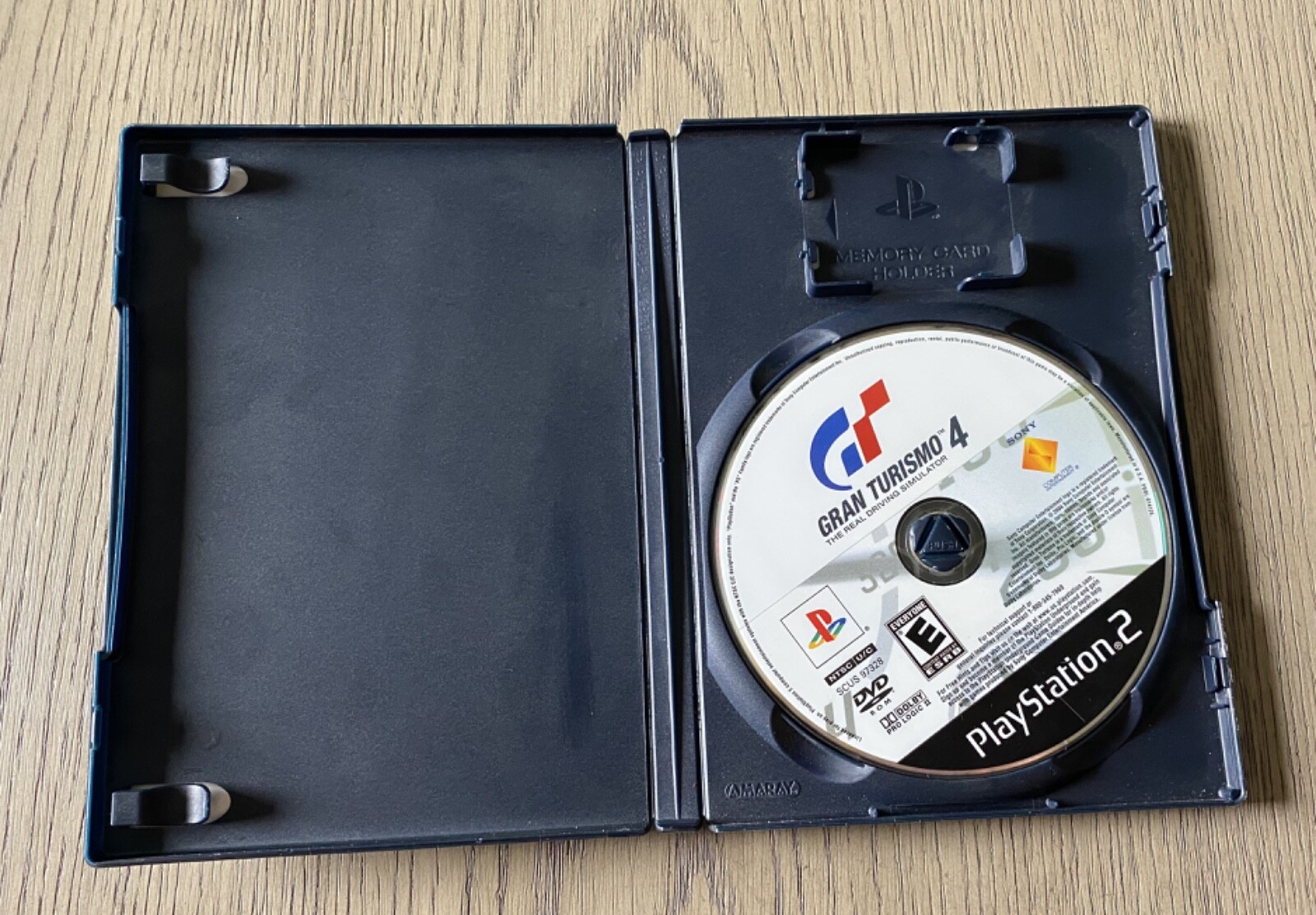 Disc Gran Turismo 4 Driving Simulator Sony Playstation 2 PS2 🔴 black label case